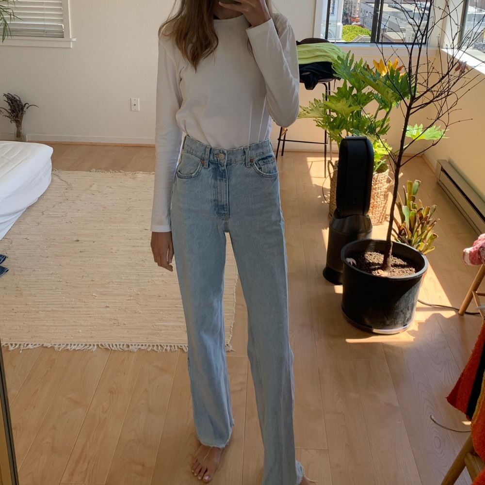 Zara jeans size 2 USA